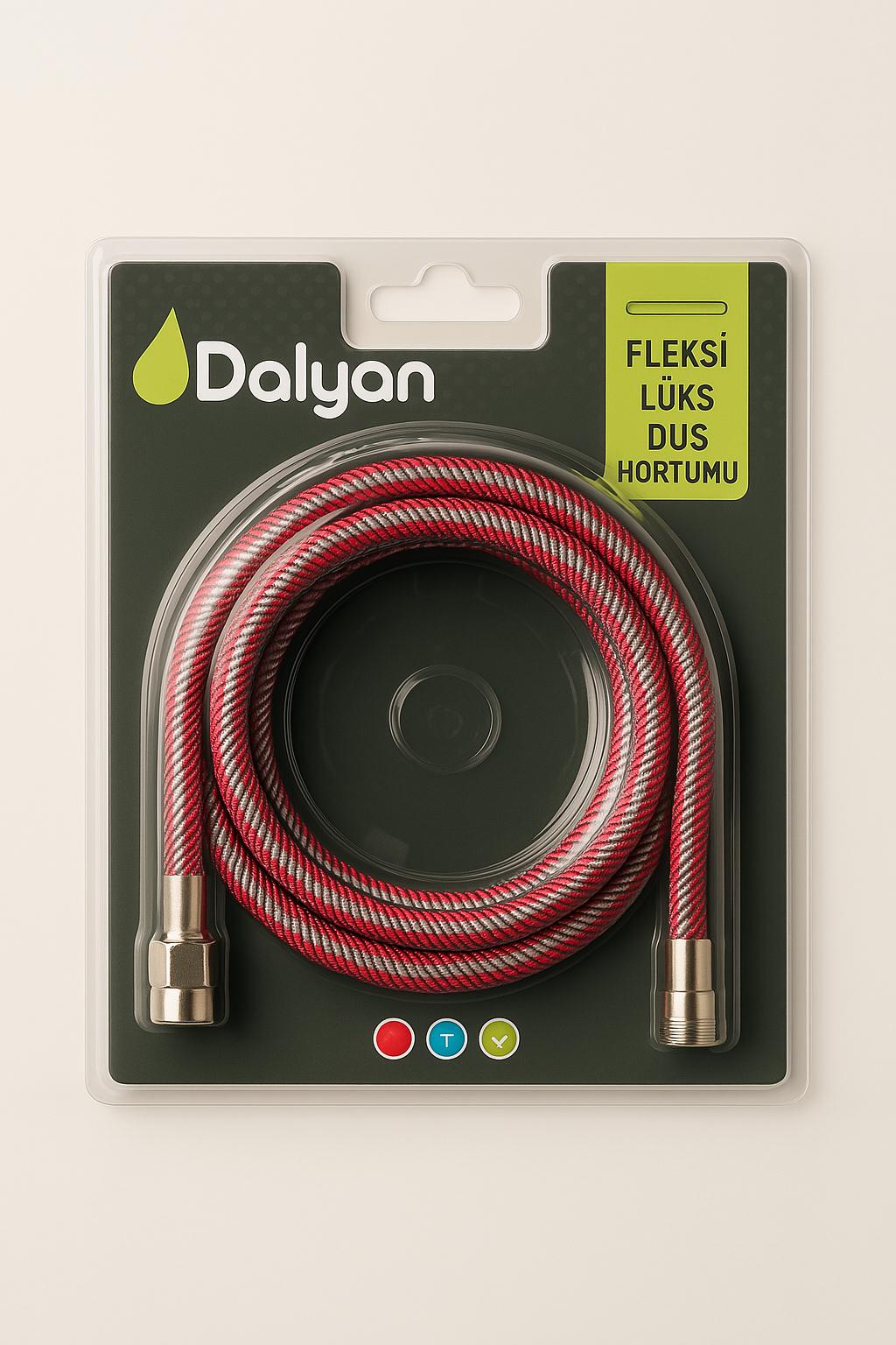 DALYAN FLEKSLİ DUŞ HORTUMU YERLİ ÇELİK